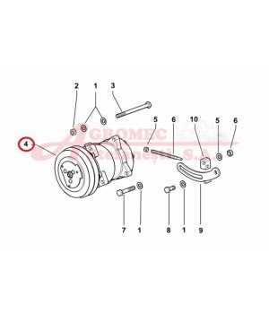 Compresor AC 04437338  Compresor AC 04437338